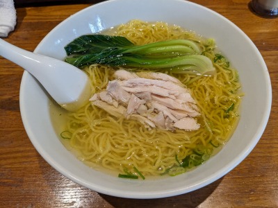 <蓮>とりそば 富士急ハイランド駅の中華--蓮