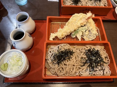 <永坂更科布屋太兵衛>天ざる 船橋駅周辺のそば--永坂更科布屋太兵衛 船橋東武店