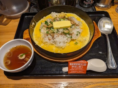 <らあめん花月嵐>鉄板イタめし 武蔵関駅のラーメン--らあめん花月嵐 武蔵関店