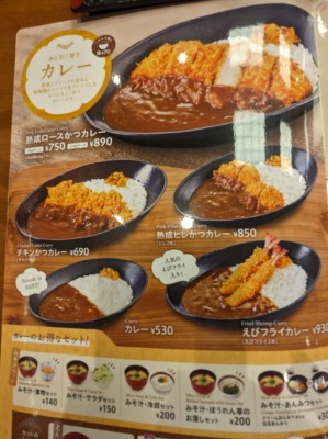 <かつ庵>メニュー 南延岡駅のとんかつ--かつ庵 南延岡店