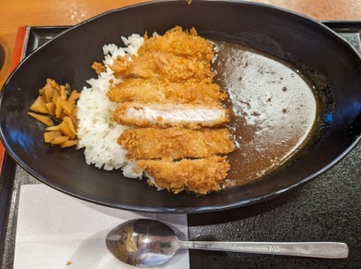 <かつ庵>熟成ロースかつカレー 南延岡駅のとんかつ--かつ庵 南延岡店