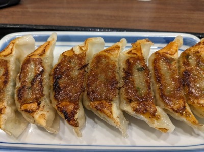 <リンガーハット>ぎょうざ7個定食 半チャーハン 北八王子駅の長崎ちゃんぽん--リンガーハット 八王子石川店