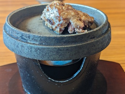 <ブロンコビリー>黒毛和牛ハンバーグ 我孫子駅のステーキ・ハンバーグ--ブロンコビリー 我孫子店