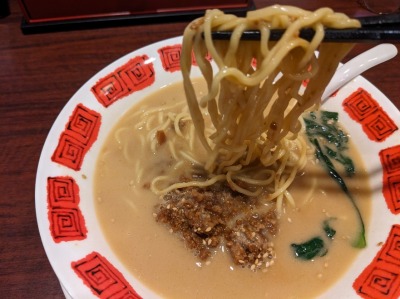 <バーミヤン>濃厚担々麺 茅野駅周辺の中華--バーミヤン 茅野店