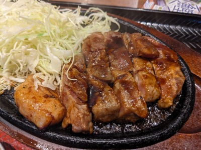 <大戸屋>炭火焼き鉄板トンテキ 松江駅の定食--大戸屋 イオン松江店