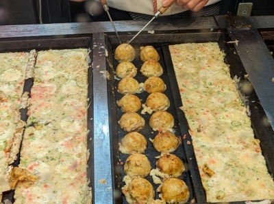 <築地 銀だこ>たこ焼き 秋川駅のたこ焼き--築地 銀だこ 東京サマーランド店