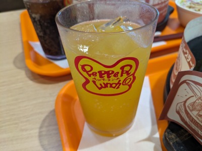 <ペッパーランチ>セットドリンク 南延岡駅の鉄板焼き--ペッパーランチ イオン延岡店