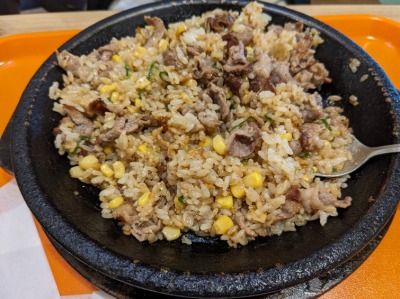 <ペッパーランチ>お肉たっぷりペッパーライス 南延岡駅の鉄板焼き--ペッパーランチ イオン延岡店