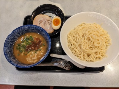 <らあめん花月嵐>豚そばつけ麺 京王堀之内駅のラーメン--らあめん花月嵐 京王堀之内店