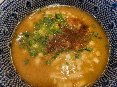 <らあめん花月嵐>豚そばつけ麺 武蔵関駅のラーメン--らあめん花月嵐 武蔵関店