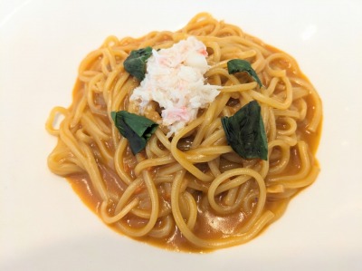 <ジョナサン>蟹のアメリカンソースパスタ 西新宿駅のファミレス--ジョナサン 西新宿店