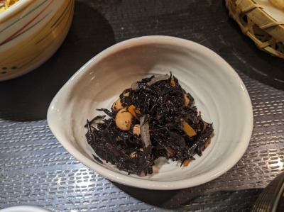 <和食さと>ミニまぐろたたき丼の小町セット 河内天美駅のファミレス--和食さと 松原三宅店