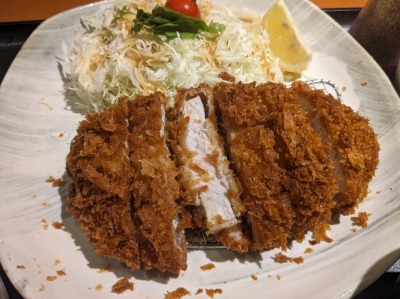 <和食さと>厚切りロースとんかつ 河内天美駅のファミレス--和食さと 松原三宅店