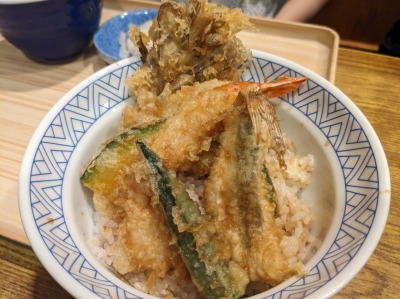 <夢庵>上海老天丼 信濃吉田駅周辺の和食ファミレス--夢庵 長野若槻店