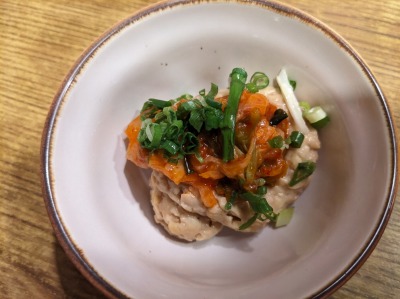 <夢庵>キムチ納豆 信濃吉田駅周辺の和食ファミレス--夢庵 長野若槻店