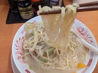<日高屋>野菜たっぷりタンメン 牛久駅周辺の中華--日高屋 牛久西口店