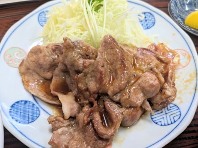 <浜食堂>焼肉定食 追浜駅の定食--浜食堂