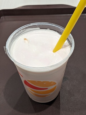 <ゼッテリア>ドリンク 久喜駅のハンバーガー--ゼッテリア 久喜イトーヨーカドー店