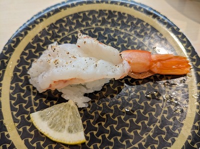 <はま寿司>赤えび 氏家駅の回転寿司--はま寿司 さくら氏家店
