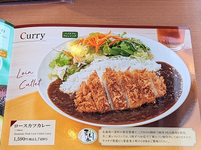 <不二家レストラン>ロースカツカレー 二子玉川駅のファミレス・ケーキ--不二家レストラン 世田谷砧店