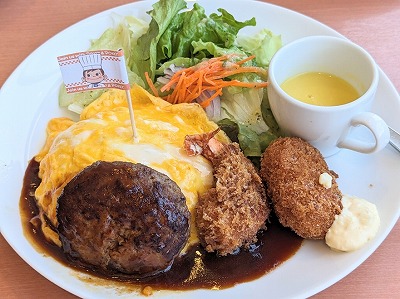 <不二家レストラン>大人のお子様ランチ 秋津駅のファミレス・ケーキ--不二家レストラン 秋津店