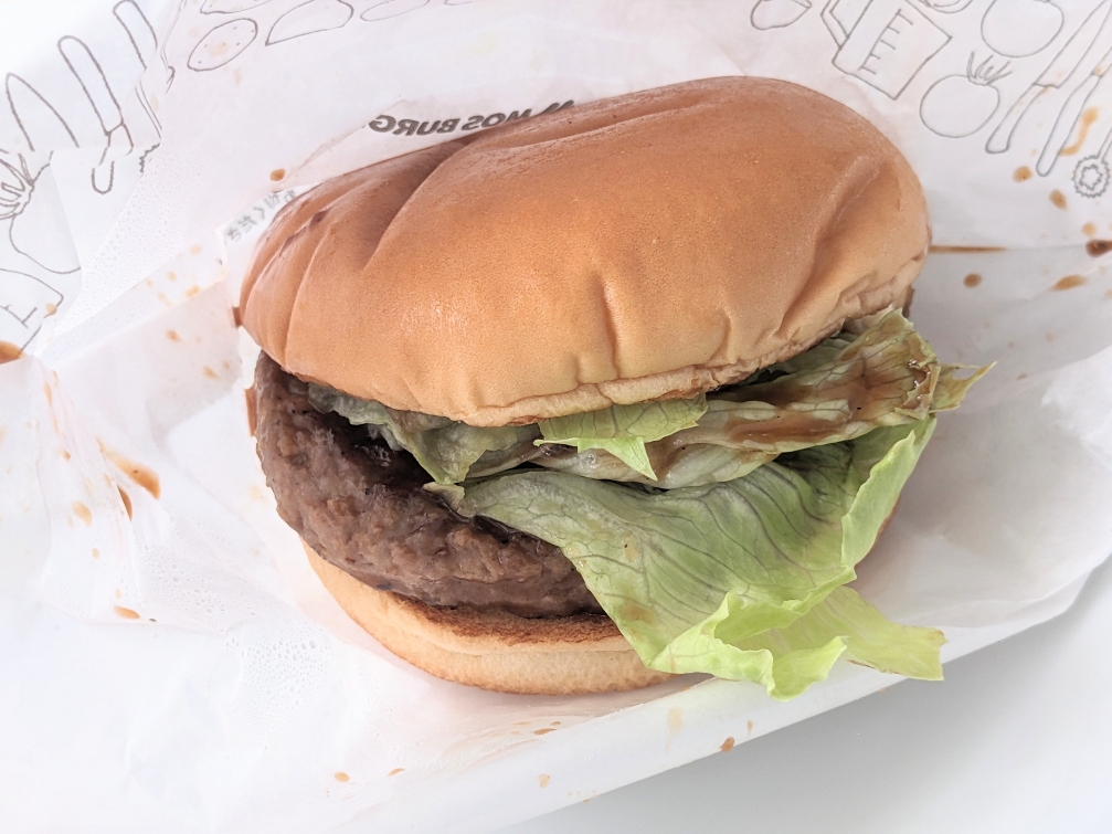 <モスバーガー>テリヤキバーガー 清瀬駅のハンバーガー--モスバーガー 西友清瀬店
