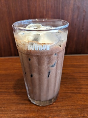 <ドトールコーヒーショップ>アイスココア 衣笠駅周辺のカフェ--ドトールコーヒーショップ 衣笠店