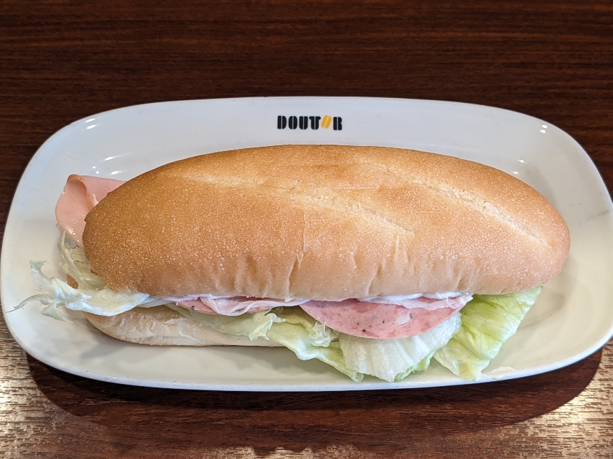 <ドトールコーヒーショップ>ミラノサンド 羽村駅のカフェ--ドトールコーヒーショップ 羽村店