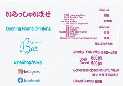 ���ŉw���ӂ̃��C��--���C���V���b�v�J������ Japonese Bar