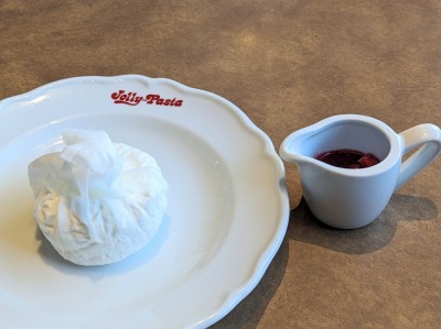 <ジョリーパスタ>ふんわりクレームダンジュ 駒川中野駅のイタリアン--ジョリーパスタ 東住吉店