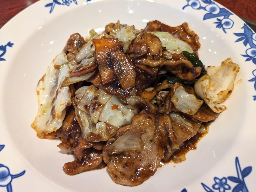 <バーミヤン>ホイコーロウ定食 館林駅の中華--バーミヤン 館林店