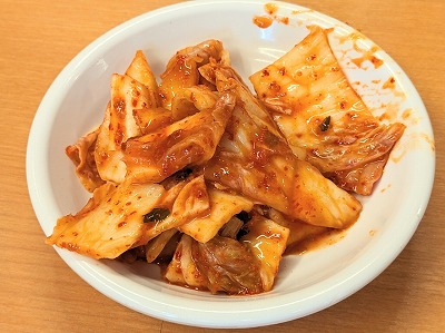 <日高屋>白菜キムチ 西所沢駅周辺の中華--日高屋 西所沢店