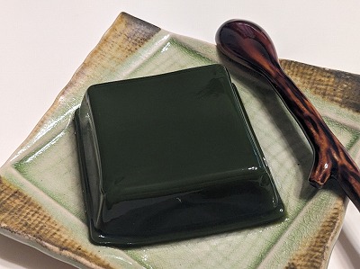 <清閑院>抹茶葛水ようかん 青葉台駅の和菓子--清閑院 青葉台東急フードショー店