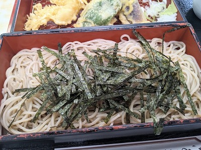 <招福庵 花月>天ざる 蒔田駅周辺のそば・うどん--招福庵 花月