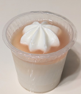 <シャトレーゼ>山梨県産白桃杏仁豆腐 田無駅周辺のケーキ--シャトレーゼ 田無店