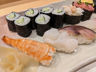 <築地すし好>ランチ握り 秋葉原駅周辺の寿司--築地すし好 アキバトリム店