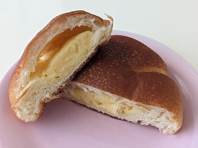 <麻布十番モンタボー>クリームパン 宮の沢駅周辺のパン屋さん--麻布十番モンタボー マックスバリュ宮の沢店