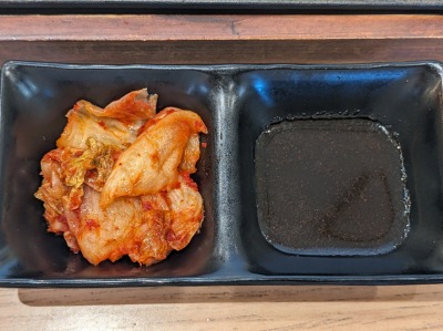<牛角焼肉食堂>ホルモン・ハラミ焼き定食 谷山駅周辺の焼肉定食--牛角焼肉食堂 イオンモール鹿児島店