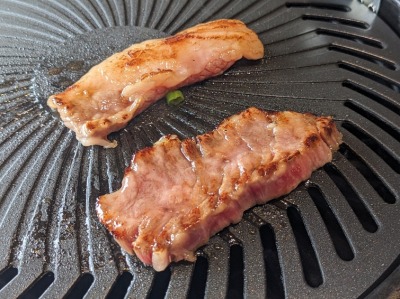 <新羅>カルビ定食 山手駅周辺の焼肉--新羅