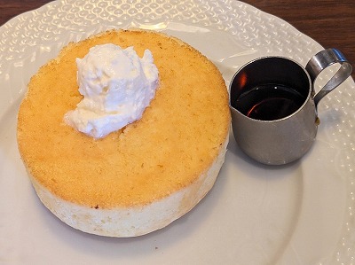 <星乃珈琲店>ミニパンケーキ 京都駅周辺のカフェ--星乃珈琲店 アスティ京都店