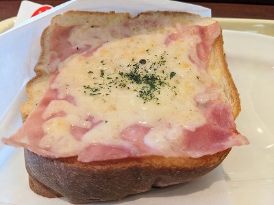 <ドトールコーヒーショップ>クロックムッシュ 大島駅周辺のカフェ--ドトールコーヒーショップ 大島駅前店