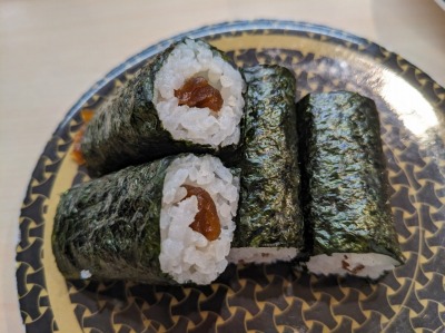 <はま寿司>巻物 小町屋駅周辺の回転寿司--はま寿司 駒ヶ根店