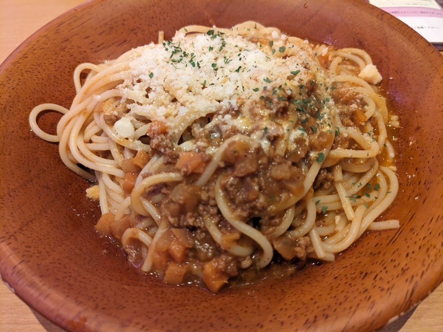 <サイゼリヤ>ミートソース ボロニア風 勝川駅周辺のイタリアンファミレス--サイゼリヤ イオン春日井ショッピングセンター