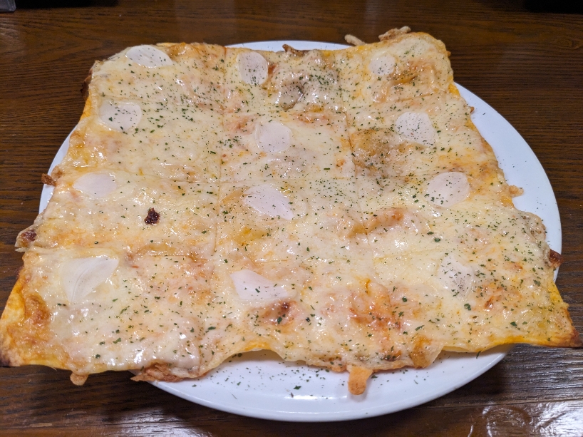 <ガーリックジョーズ>名物!オリジナルガーリックピザ 石川町駅周辺のニンニク料理--ガーリックジョーズ 元町店