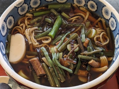 <富士見庵>山菜そば 梶が谷駅周辺のうどん・そば--富士見庵