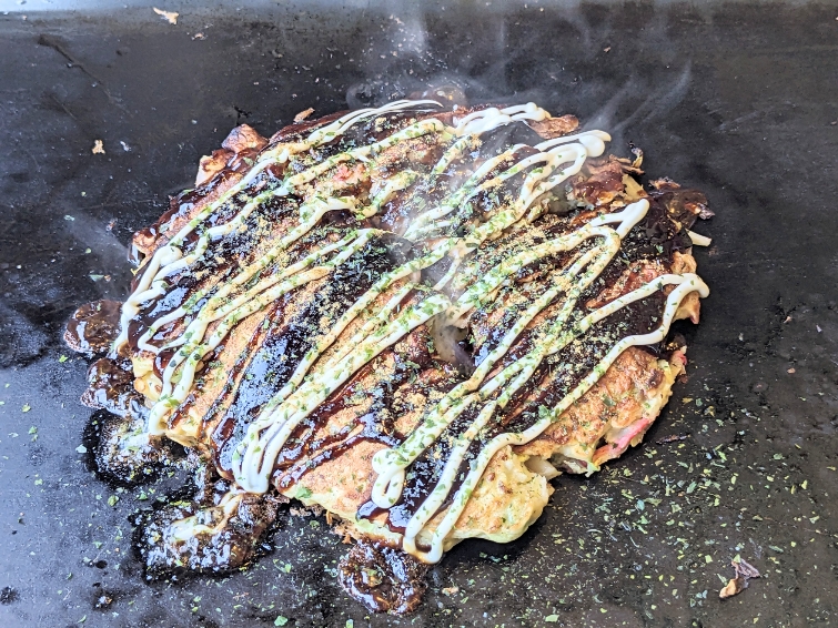 <道とん堀>特上ミックスお好み焼き 本郷台駅周辺のお好み焼き・もんじゃ焼き--道とん堀 栄中野町店