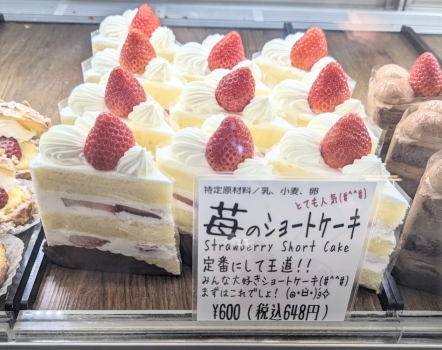 �����J�w���ӂ̃P�[�L--���E�p�e�B�X���[  �Z��