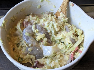 <道とん堀>特上ミックスお好み焼き 鴨宮駅周辺のお好み焼き・もんじゃ焼き--道とん堀 小田原鴨宮店