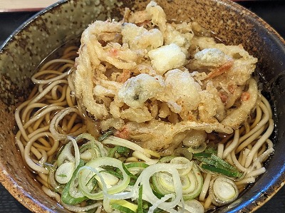 <えきめんや>海鮮かき揚げそば 上大岡駅周辺の立ち食いそば--えきめんや 京急上大岡店