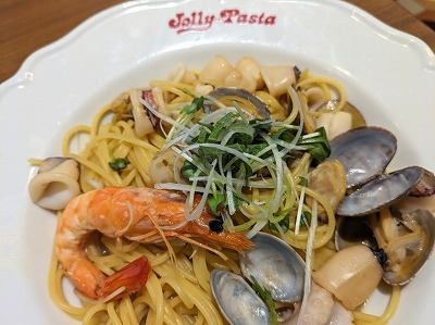 <ジョリーパスタ>海の幸のバター醤油 磐田駅周辺のイタリアン--ジョリーパスタ 磐田店